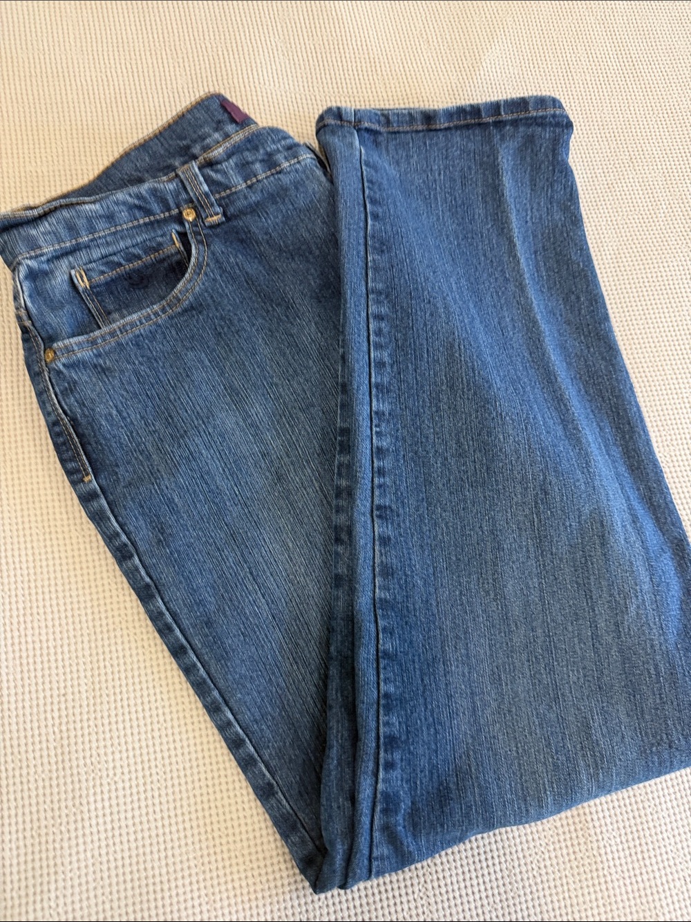 Gloria Vanderbilt Women's Straight Leg Jeans in Blue Denim